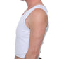 Binder: Cotton-Lined Tri-Top White